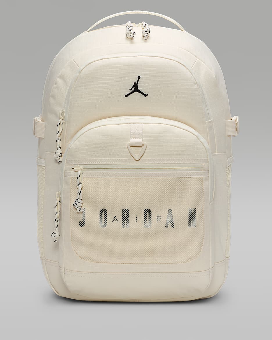 バスケットボール NIKE - NIKE Jordan Retro 10 Backpack White Nike Air Jordan Retro 10 Backpack (One Size, White/Blue